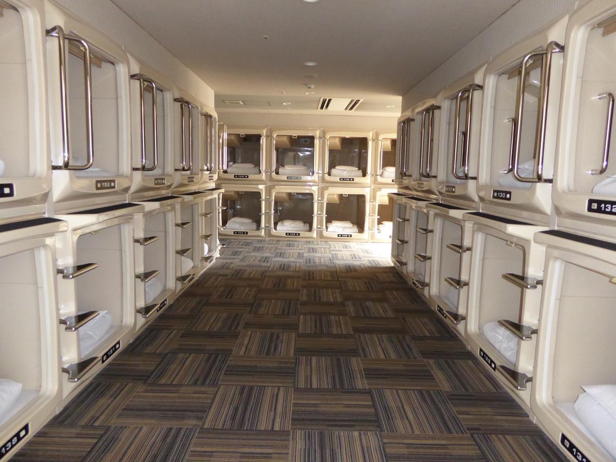Kumamoto Capsule Hotel Exterior foto